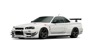 Mine's BNR34 GT-R N1 base