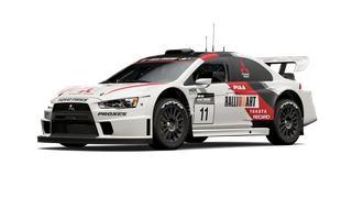 Mitsubishi Lancer Evolution Final Edition Gr.B Rally Car